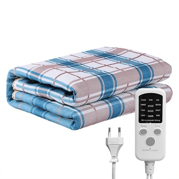 1 шт. толстое нагревательное одеяло, термостат, ковер, 1,8X1,2 М, 220 В, штепсельная вилка ЕС для зимнего обогревателя с двойным корпусом