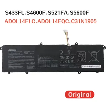 100% Оригинальный 4335 мАч для ASUS S433FL S4600F S521FA S5600F ADOL14FLC ADOL14EQC C31N1905 аккумулятор для ноутбука