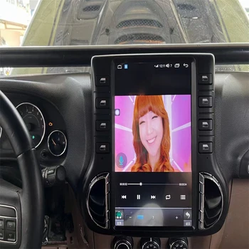 12,1 “Для Jeep Wrangler 2011-2017, автомобильный радиоприемник на Android, Мультимедийный Видеоплеер, GPS-навигация, стерео головное устройство, CarPlay 128 ГБ