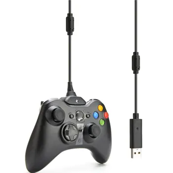 2023 Горячий USB-кабель длиной 1,5 м для зарядки беспроводного игрового контроллера Xbox 360, Линейный шнур для зарядного устройства, Высококачественные игровые Аксессуары