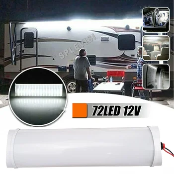 28 См 12 В 12 Вт светодиодный светильник для салона Автомобиля на крыше, Потолочный светильник, купол Для грузовика RV Caravan Camper с прицепом