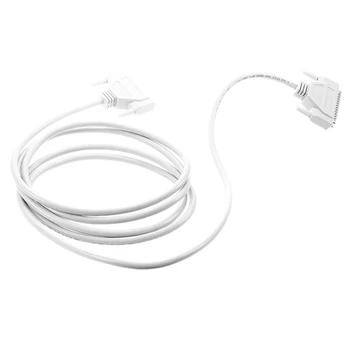 5x3 метра 37-контактный кабель-удлинитель DB37 Серый Белый