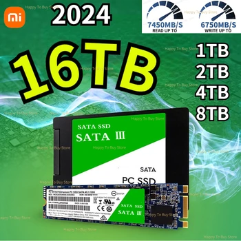 8 ТБ 2 ТБ 1 ТБ Горячий 2023 SSD Sata Жесткий диск sata3 2,5 дюймовый SSD TLC 500 МБ/с. Внутренние твердотельные накопители для ноутбуков и настольных компьютеров
