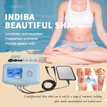 INDIBA 448K Высококачественная Система Ухода За кожей Лица, Спа-центр для глубокого Оздоровления Кожи, Система ухода За телом Indiba RET, Машина для Похудения CE