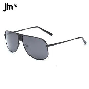 JM Поляризованные солнцезащитные очки Pilot Мужские В металлической оправе UV400 PN2071