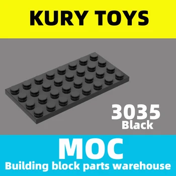 Kury Toys DIY MOC для 3035 100шт строительных блоков для пластин 4x8 для кирпичных игрушек