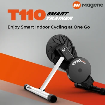 Magene T110 Smart Bike Trainer Складная Устойчивая Электромагнитная Платформа для Бесшумной Тренировки Велосипедов С прямым Приводом В Помещении