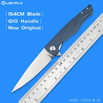 UZIMIAKnives 154 см Лезвие Карманного Ножа Складные Ножи Походный Нож Тактический Нож Охотничьи Ножи Открытый Инструмент Выживания EDC UK001