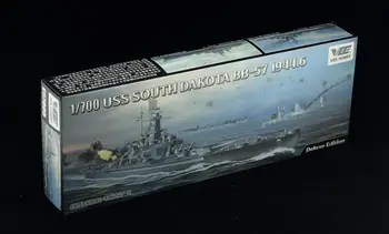 VEE HOBBY E57005 Масштаб 1:700 USS SOUTH DAKOTA BB-57 1944,6 Комплект моделей DELUXE EDITION