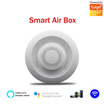 VITCOCO Tuya Smart Wifi Air Box Формальдегид ЛОС Углекислый газ Датчик температуры и влажности Умный Дом