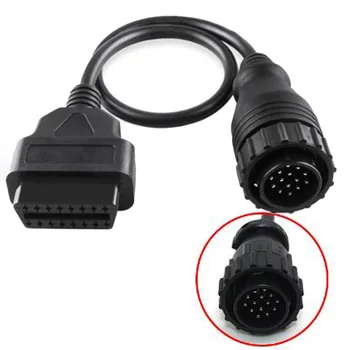 Автомобильный Диагностический кабель OBD II ODB 2 Автомобильный адаптер Автомобильный диагностический инструмент для MB С 14-контактным адаптером на 16-контактный соединительный кабель-адаптер