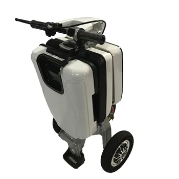 Алюминиевые материалы складные портативные электрические скутеры 350 Вт мотор 3 колеса электрический скутер с сиденьем для пожилых людей