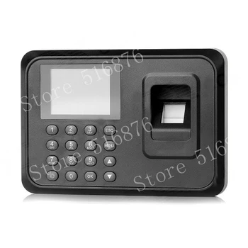Бесплатная доставка 2,4-дюймовый TFT USB биометрический регистратор времени отпечатков пальцев Цифровая электронная машина посещаемости сотрудников