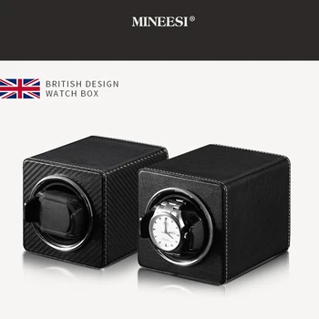 Британский бренд MINIESI, роскошные часы-шейкер Mini 1 с однопозиционными механическими часами, Полностью автоматическая коробка для хранения на цепочке tramegger