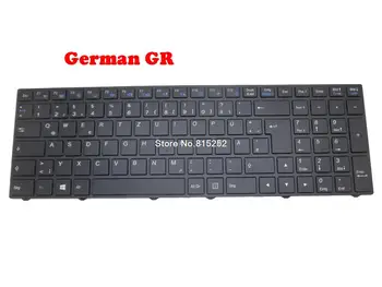 Клавиатура для ноутбука NEXOC S1522 German GR в черной рамке с подсветкой