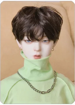 Кукольный парик BJD подходит для 1-3 1-4 корейских модных крутых кукольных аксессуаров с короткими волосами