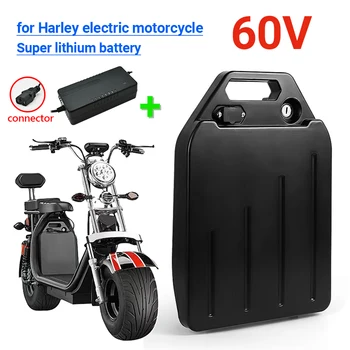 Литиевая батарея для электромобиля ForHar, Водонепроницаемая батарея 18650 60V40Ah для Двухколесного Складного Электрического скутера Citycoco, велосипеда