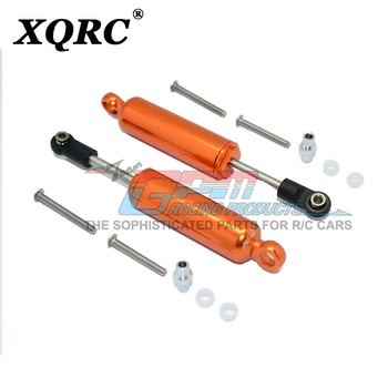 Металлический амортизатор XQRC Масляный демпфер для 1/10 Радиоуправляемого гусеничного автомобиля Axial SCX10 90046 AXI03007 TRX4 TRX6