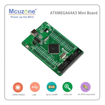 Мини-плата ATxmega64A3 CH340G usb uart xmega64A3 Mini Board