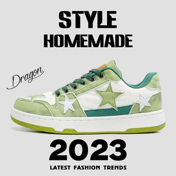 Модный бренд, нишевая спортивная обувь Four seasons, трендовая обувь, мужские кроссовки, повседневная обувь, новинка 2023 года, лидер продаж, Zapatiras de Hobreten, приятные мужчины
