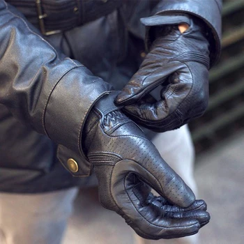Мотоциклетные перчатки из черной натуральной кожи, мотоциклетные перчатки Gants Moto GP для гонок по бездорожью, мужские и женские