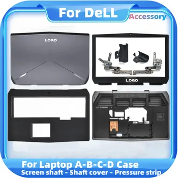 Новый Верхний чехол для Dell Alienware 17 R2 R3 LCD Задняя крышка/Передняя панель/Подставка для рук/Нижний чехол/Петля/Шарнирная крышка Корпуса ноутбука