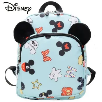 Новый Детский рюкзак с Микки Диснеем, мультяшный милый детский школьный рюкзак, модный рюкзак для девочек, большая емкость, для путешествий и отдыха