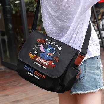 Оригинальная студенческая сумка Disney Interstellar Baby Stitch периферийного модного бренда, сумка-мессенджер и женская косметичка