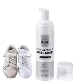 Пена для чистки обуви Спрей для чистки обуви White Cleaner Тип пены для сухой чистки Обуви Пенообразователь для белых теннисных кроссовок