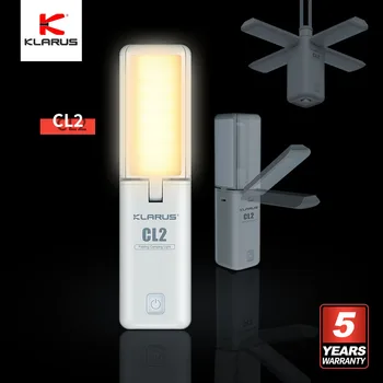 Походный фонарь Klarus CL2 со свободным складыванием для ухода за глазами, настольная лампа мощностью 750 лм, может использоваться как блок питания для путешествий, фонарь, EDC