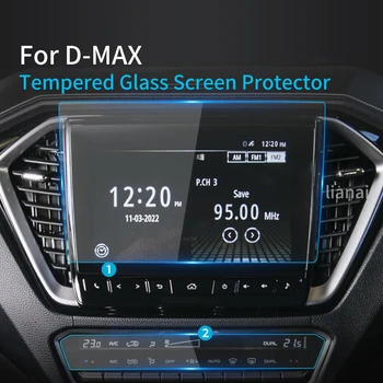 Протектор экрана Carplay Для ISUZU D-MAX 2021 2022 2023 Защитная Пленка Из Закаленного Стекла DMAX GPS Screensaver Автомобильные Аксессуары