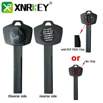 Сменный Умный Аварийный Пластиковый Ключ XNRKEY для BMW X5 X6 E93 E92 E60 с чипом ID44/PCF7935 или без чипа на выбор