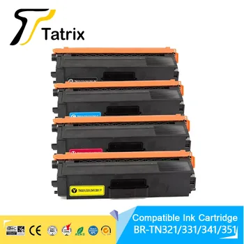 Совместимый Лазерный цветной тонер-картридж Tatrix Premium TN321, TN331, TN341, TN351 для Brother L8250CDN/L8350CDW/L8400CDN/L8600CDW/