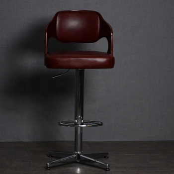Современный Дизайн барных стульев с высокой стойкой, Роскошный Офисный Регулируемый Поворотный Барный стул, Туалетный столик для Парикмахера, Барная мебель Cadeira, Барная стойка XY50BC