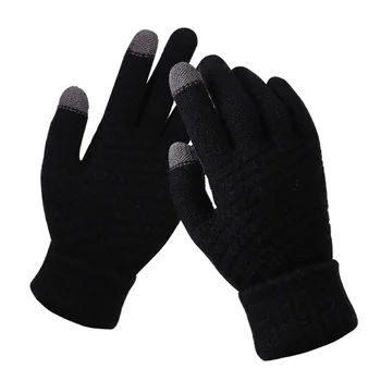Термальные лыжные перчатки Мужские Женские Зимние флисовые теплые детские Сноубордические перчатки для катания на лыжах
