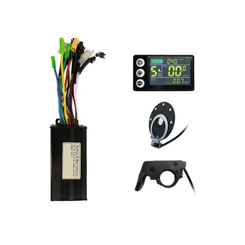 Электрический Скутер с литиевой батареей, Модифицированный прибор с цветным экраном LCD-S866, контроллер 26A, Усилитель мощности, Дроссельная заслонка, Комплект Деталей
