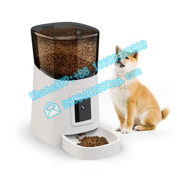 камера для умной подачи домашних животных для собак и кошек, двойные чаши, устройство для кормления домашних животных smart для smart wifi, автоматическая кормушка для домашних животных
