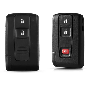 ​2/3 кнопки дистанционного управления Smart Car Key Cover Для Toyota Prius 2004-2009 Corolla Verso Camry с неразрезанным